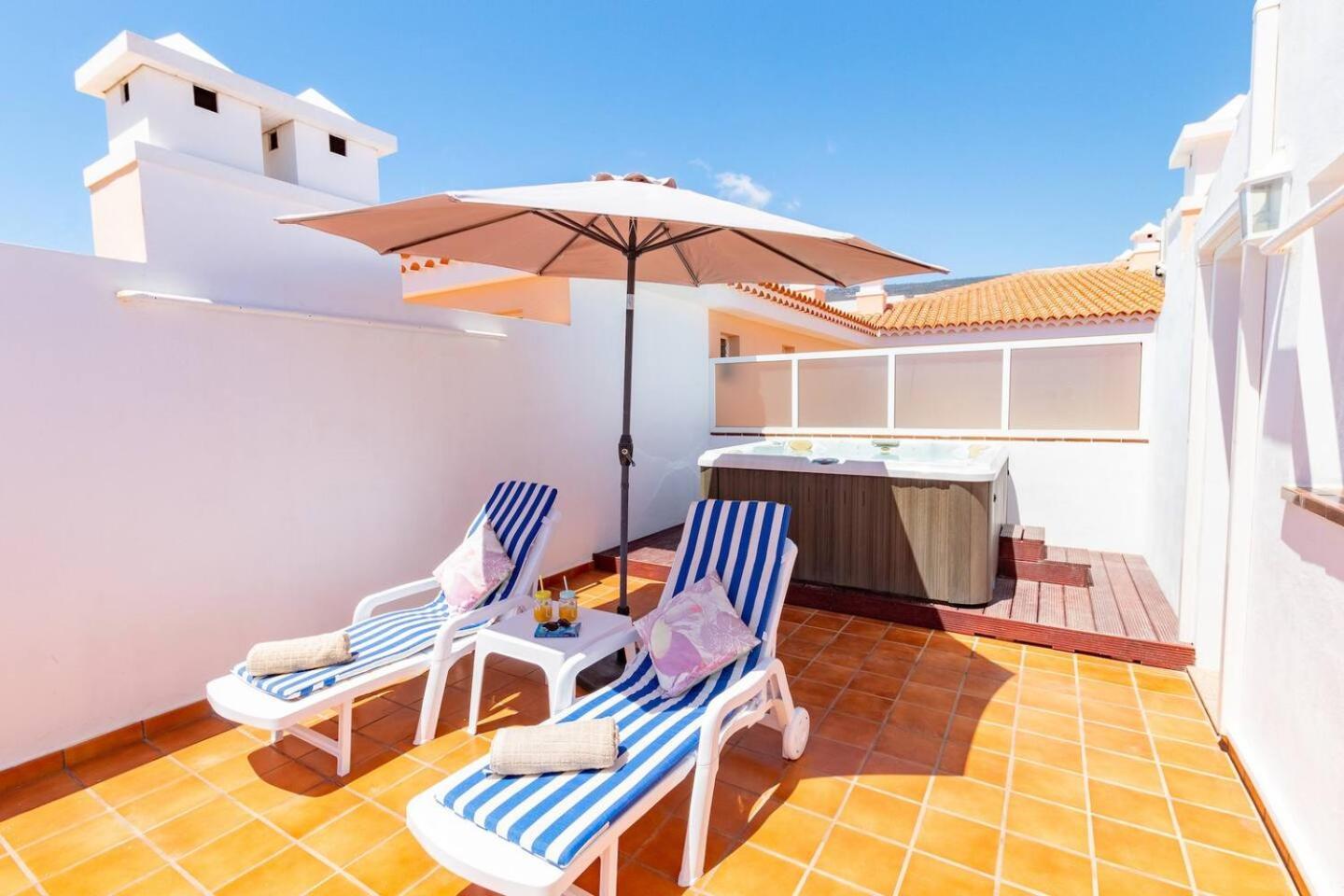 Penthouse Apt With Jacuzzi By Dream Homes Tenerife Puerto de Santiago  Exteriér fotografie