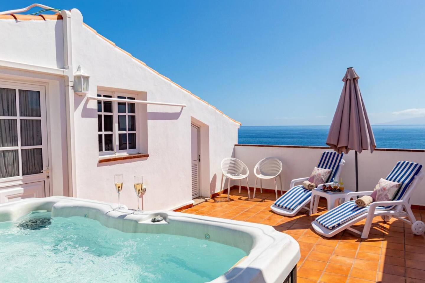 Penthouse Apt With Jacuzzi By Dream Homes Tenerife Puerto de Santiago  Exteriér fotografie