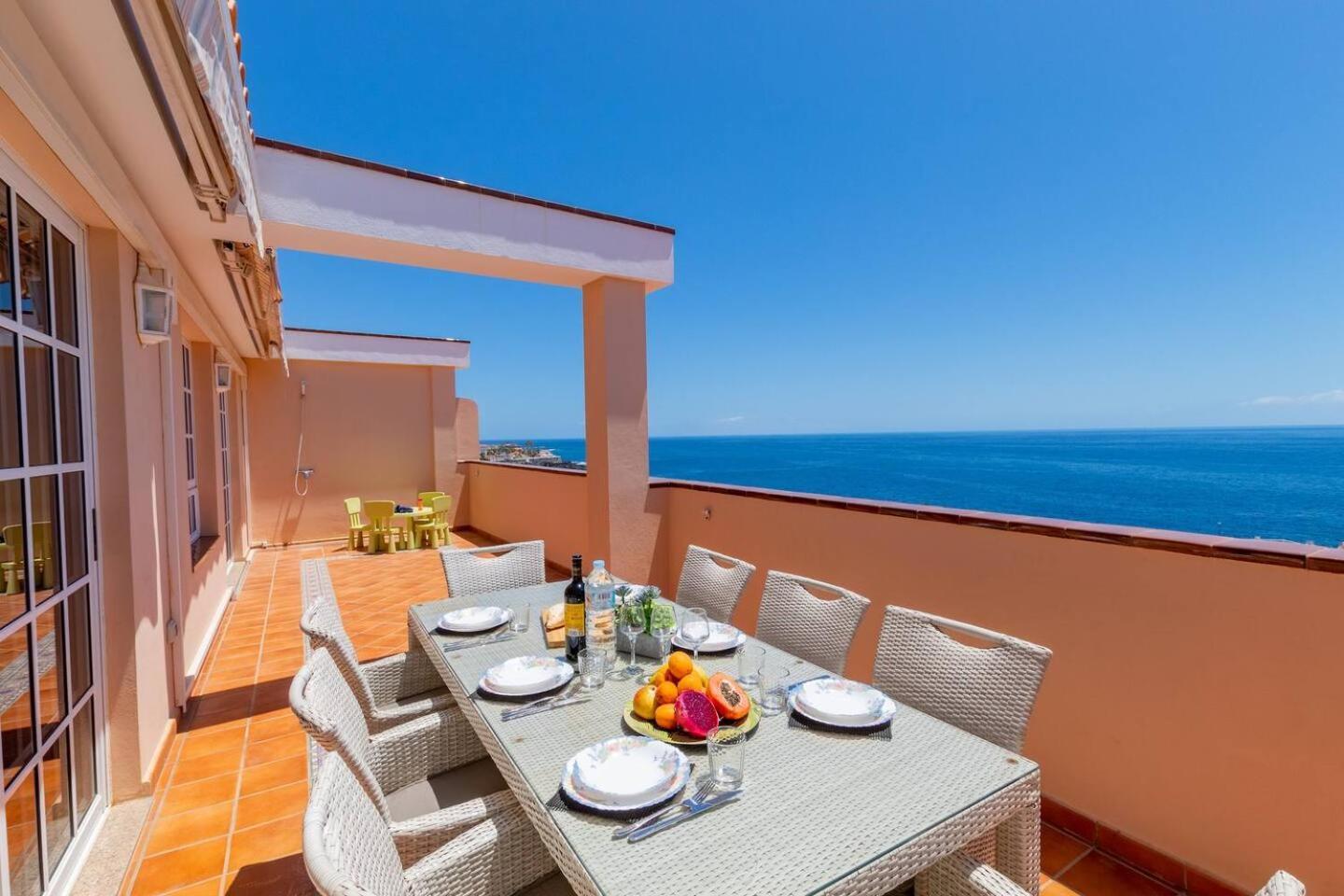 Penthouse Apt With Jacuzzi By Dream Homes Tenerife Puerto de Santiago  Exteriér fotografie