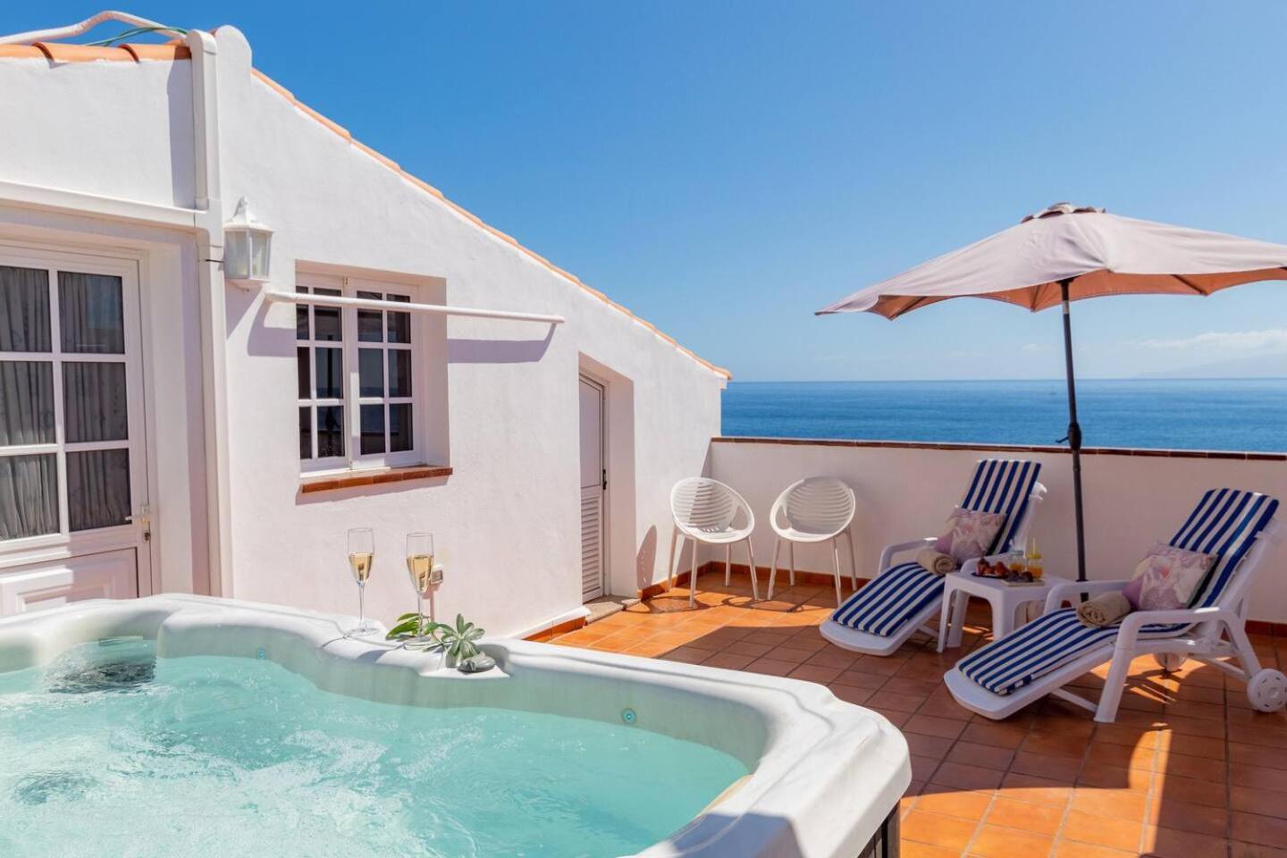 Penthouse Apt With Jacuzzi By Dream Homes Tenerife Puerto de Santiago  Exteriér fotografie
