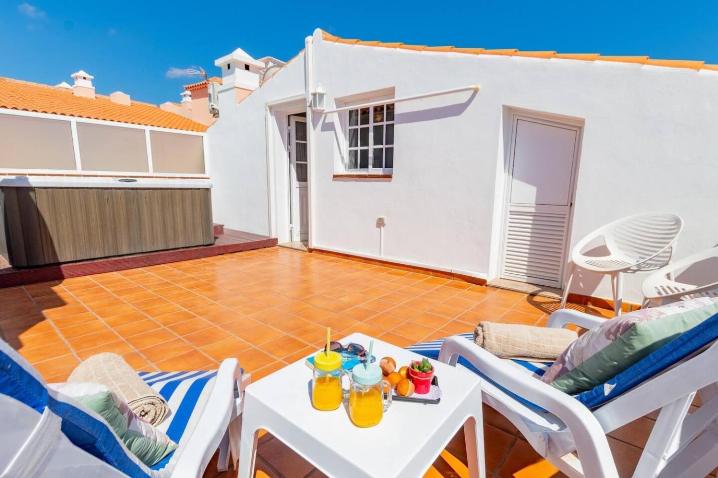 Penthouse Apt With Jacuzzi By Dream Homes Tenerife Puerto de Santiago  Exteriér fotografie